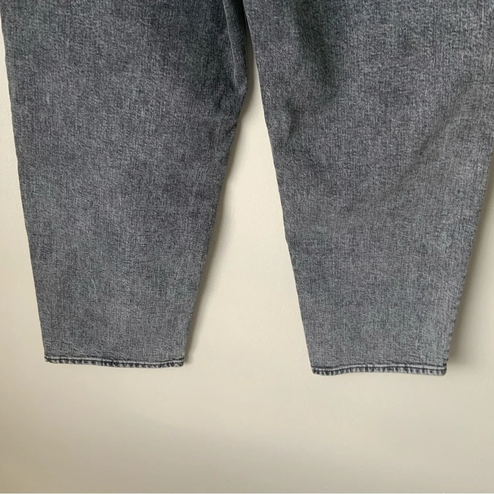 MOTHER SUPERIOR Jeans Private Patch Pocket Ankle Shadow Dancing Gray Size 28